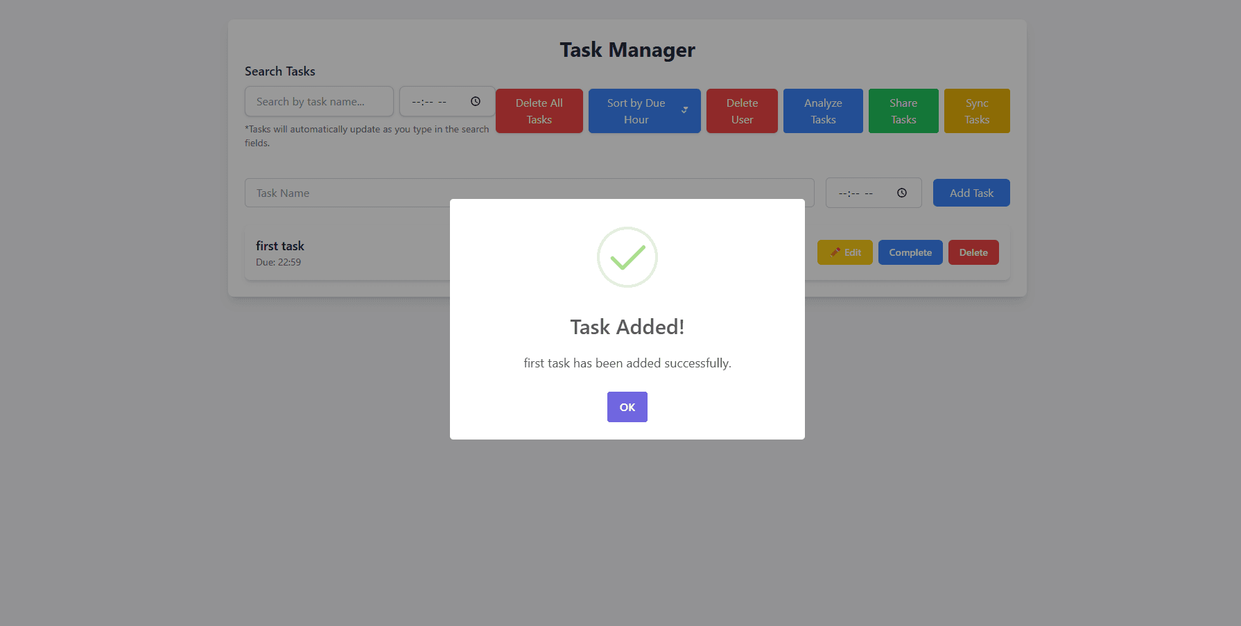 Task Management System – Microservices-Based - Image 1